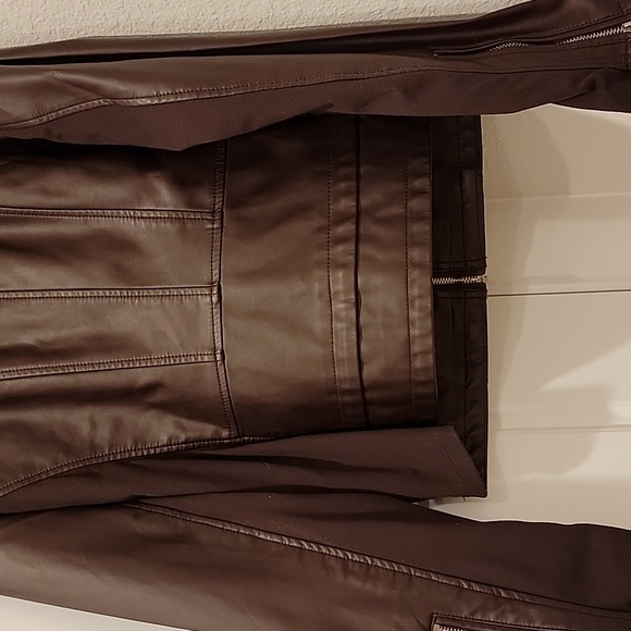 Express Vegan Leather Jacket - Picture 5 of 9